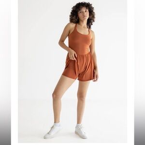 Like New Imbodhi Lila Clay romper